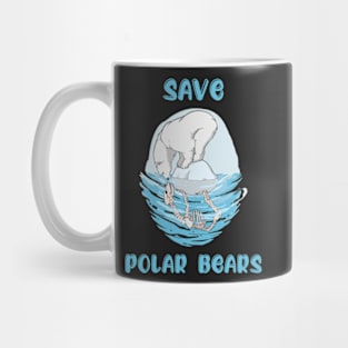 Save Polar Bears Mug